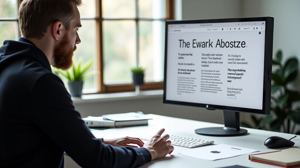 Designer selecteert lettertypen op scherm met Nederlandse tekstsamples